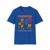 White t-shirt with Toastbusters Ghostbusters Parody