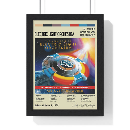 Electric Light Orchestra - All Over the World Album Poster