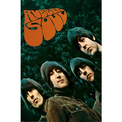 The Beatles Rubber Soul album artwork maxi poster 61 x 91.5 cm wall poster