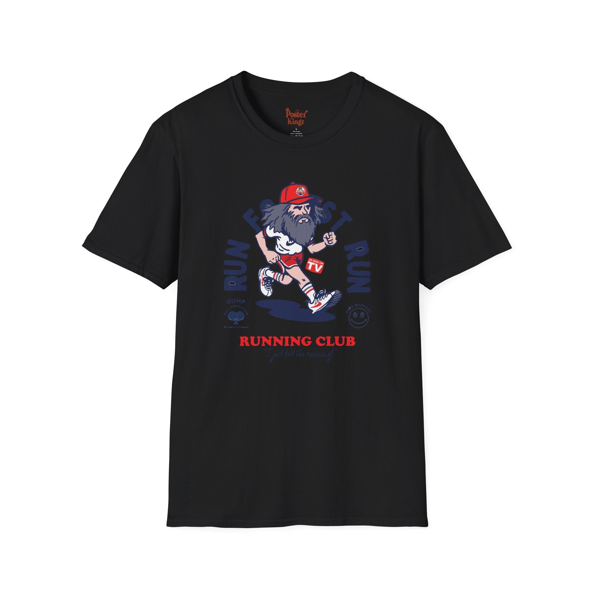 Forrest Gump Running Club T-Shirt | Funny Movie Parody Tee