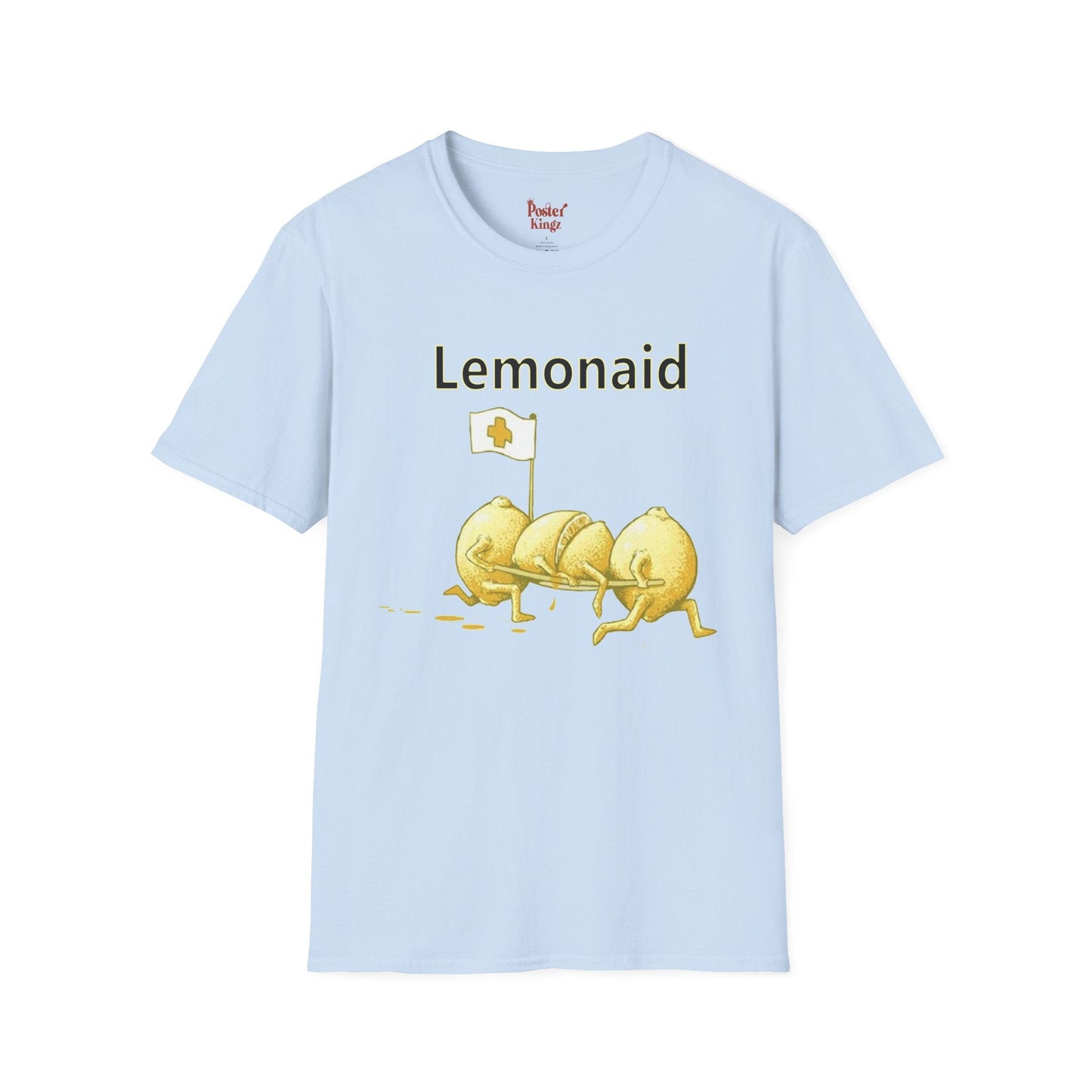 Black t-shirt with Lemonaid Lemon Pun for Nurses & Doctors