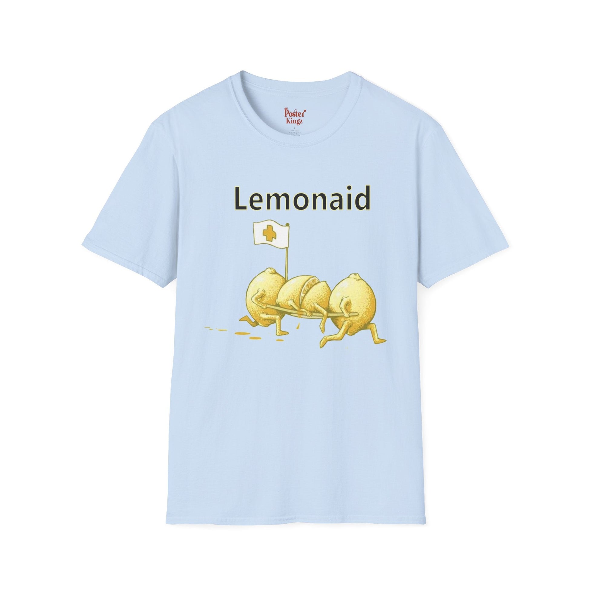 Black t-shirt with Lemonaid Lemon Pun for Nurses & Doctors