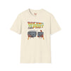 Black t-shirt with Back to the Past Ctrl Z Tech Programmer Parody