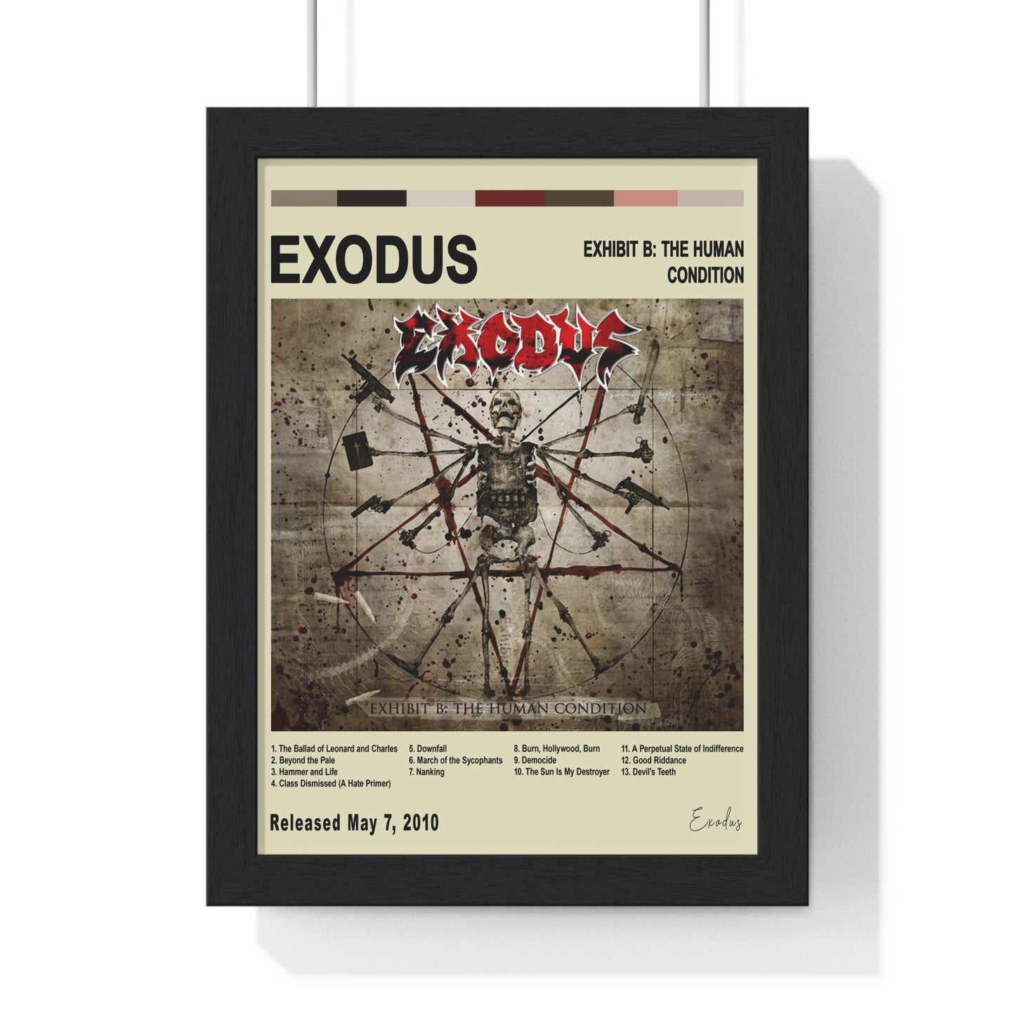 Exodus - Album Cover Poster