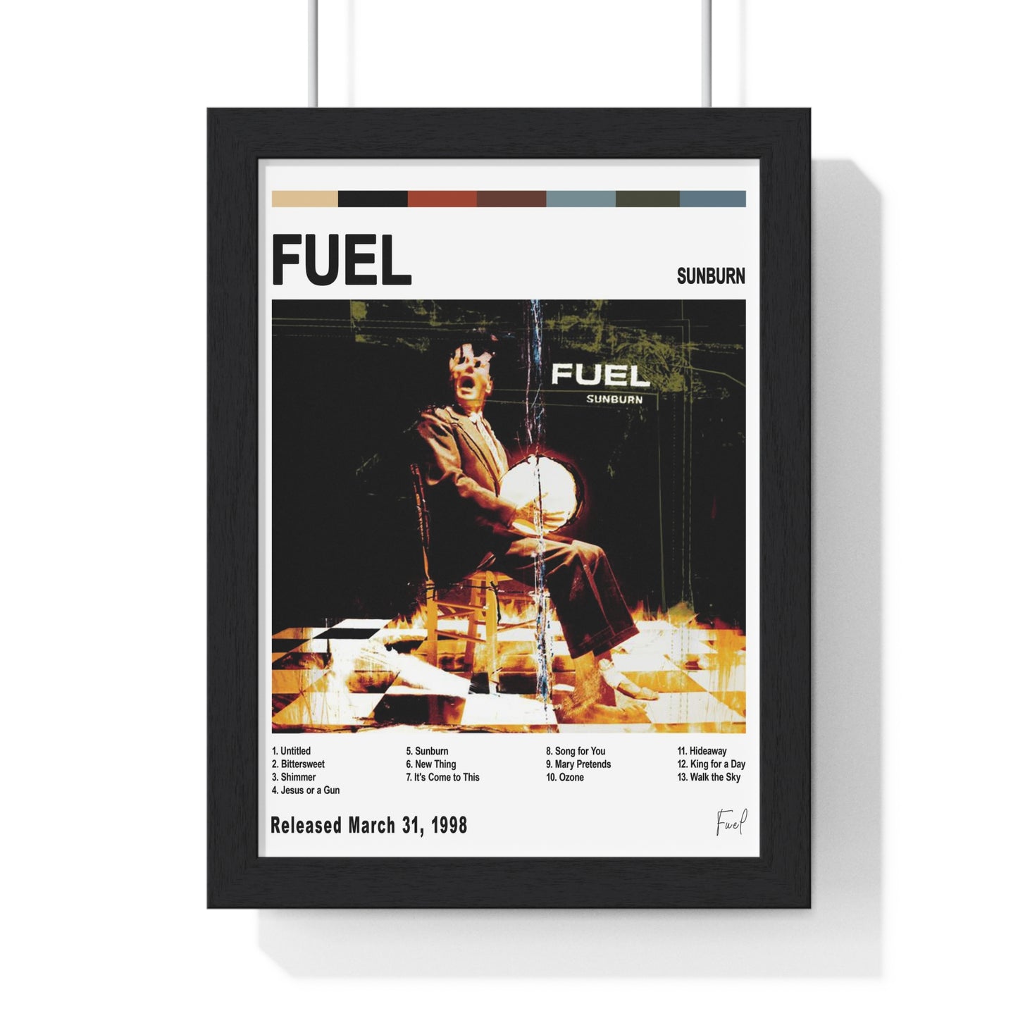 Fuel - Sunburn Album Cover Poster