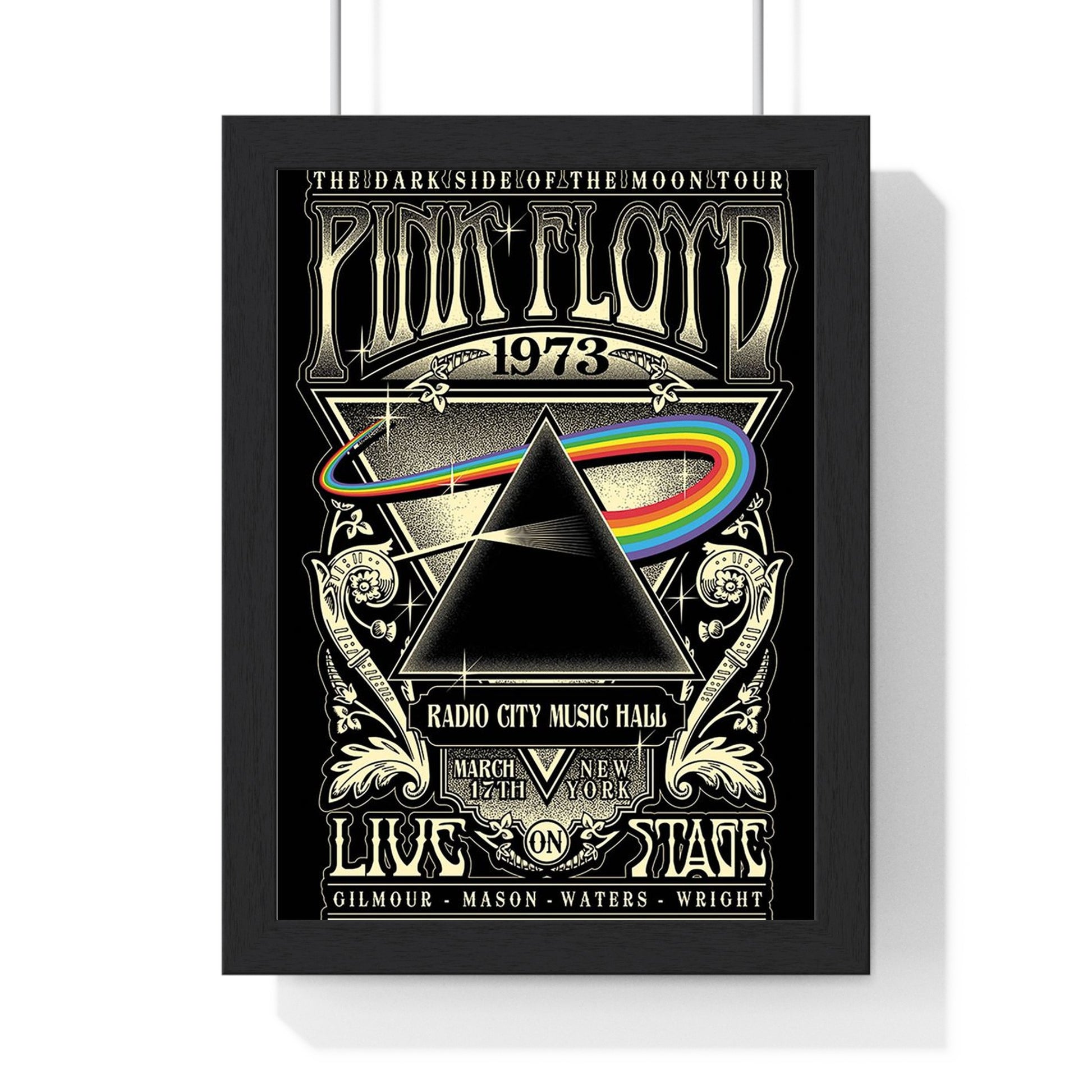 Pink Floyd Dark Side Of The Moon Tour 1973 Maxi Poster