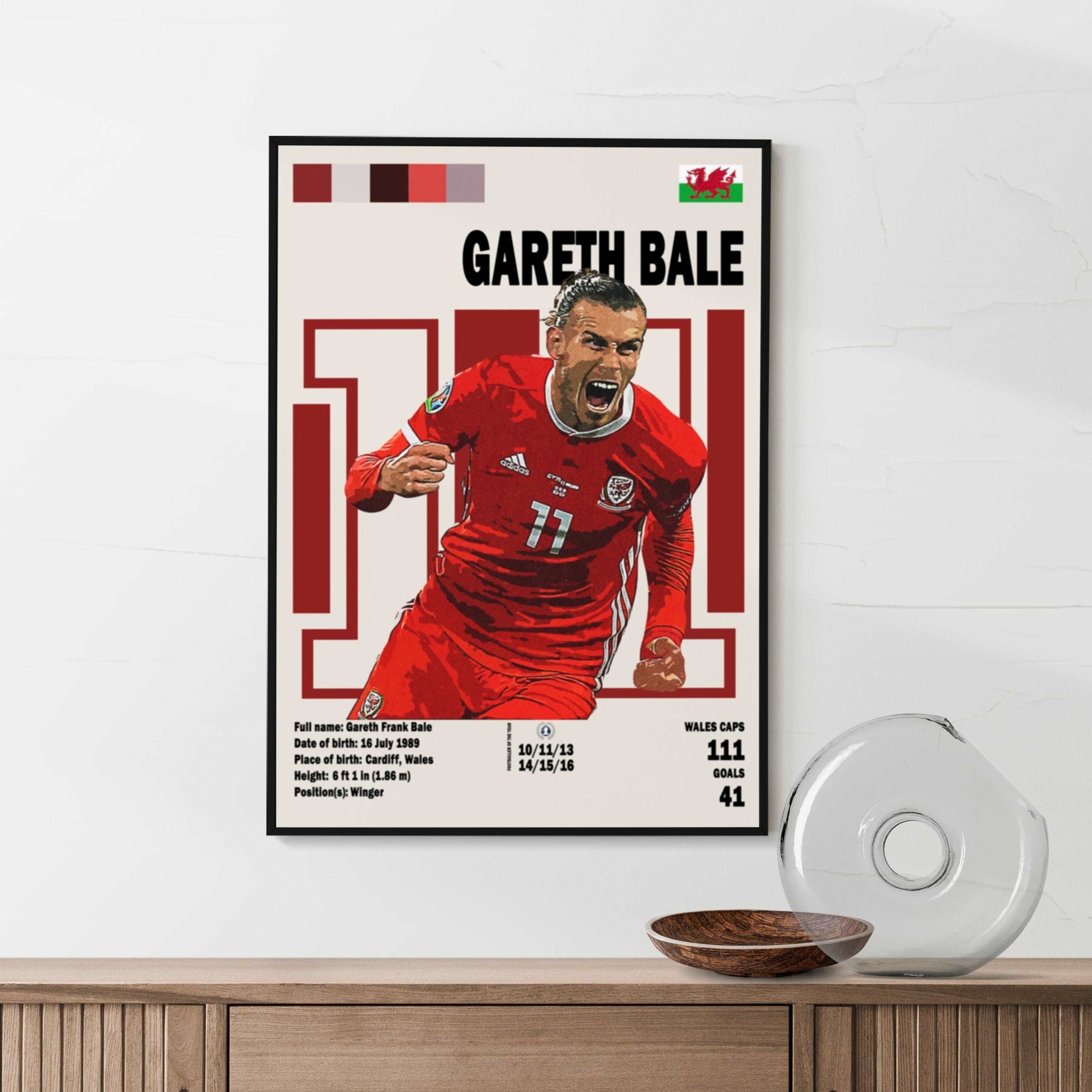 Poster, Quadro Tottenham Hotspur FC - Bale em