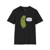 Green t-shirt with Dill With It Pickle Pun