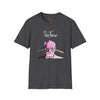 Navy t-shirt with Pink Freud Parody Pink Floyd