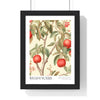 11x14-17 poster framed in black wood frame with perspex front