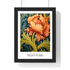 11x14-11 poster framed in black wood frame