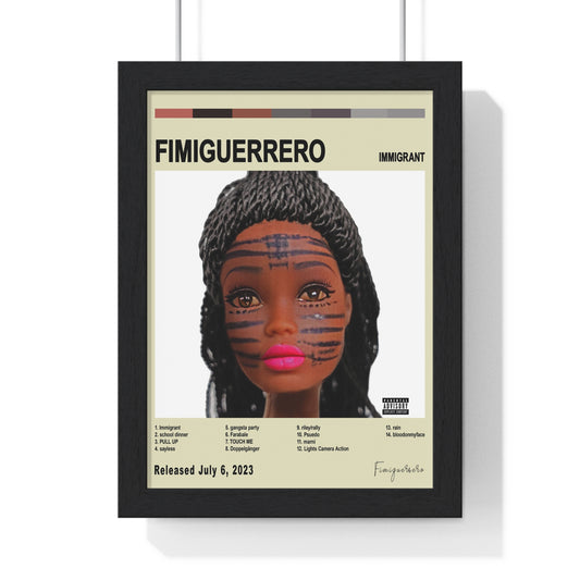 Fimiguerrero - Immigrant Album Cover Poster