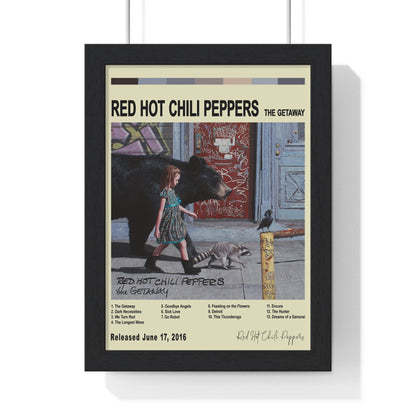 Red Hot Chilli Peppers Album Cover Poster