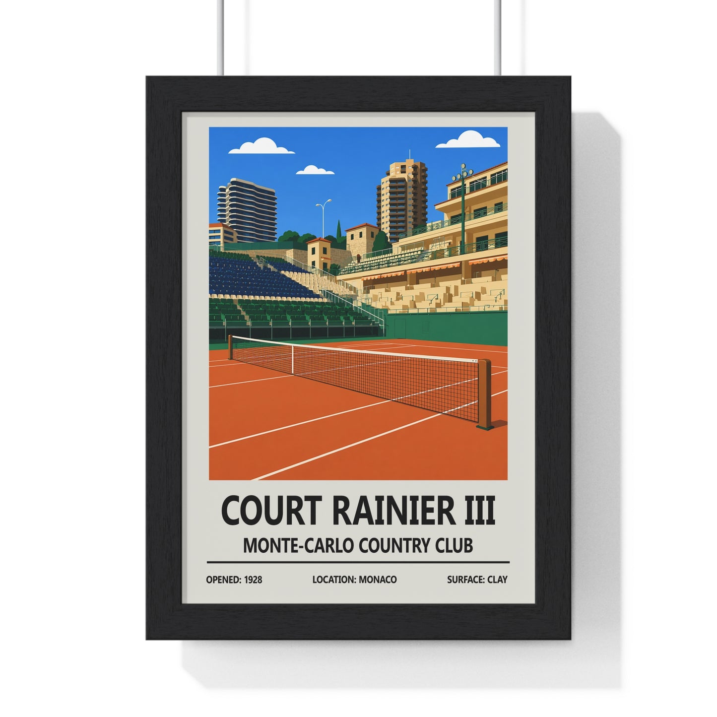 Court Rainier III Poster