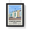 Stamford Bridge stadium poster print wall art