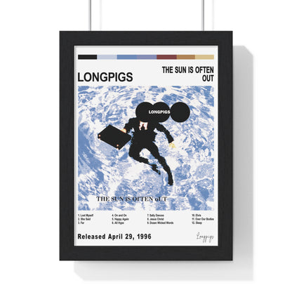 Longpigs - The Sun Is Often Out Album Cover Poster