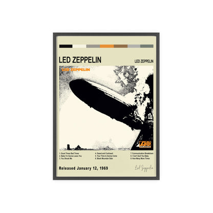 Led Zeppelin Album Poster