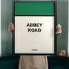 Lifestyle - Personalised Street Sign Print held up in a bright room