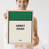 Lifestyle - Personalised Street Sign Print held by a smiling woman