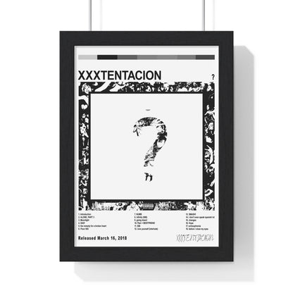 XXXTENTACION - question ? Album Cover Poster