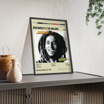 Bob Marley & The Wailers Album Cover Poster