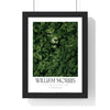 11x14-04 poster framed in black wood frame with perspex front