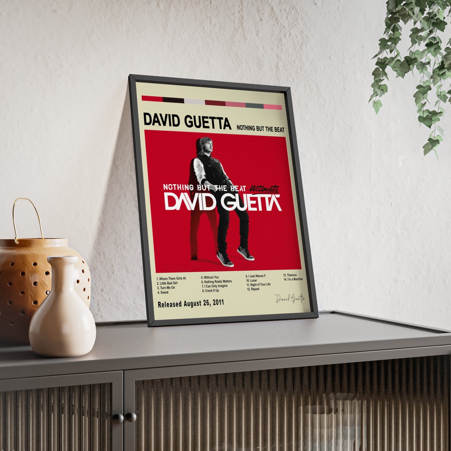 David Guetta - Nothing But the Beat Album Poster