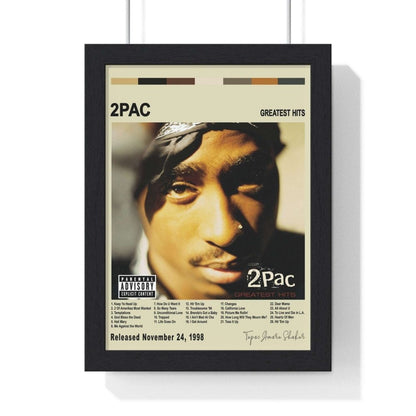 2PAC - Tupac Album Cover Poster - Poster Kingz