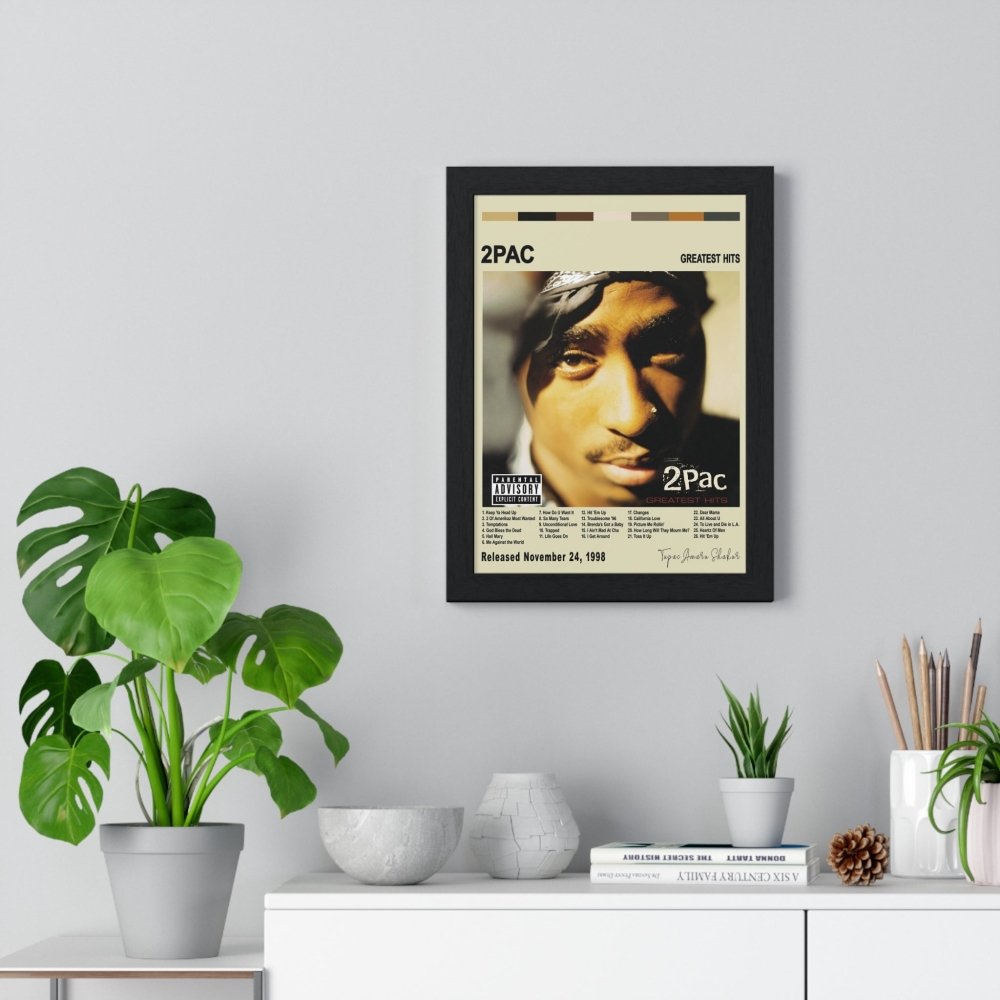 2PAC - Tupac Album Cover Poster - Poster Kingz