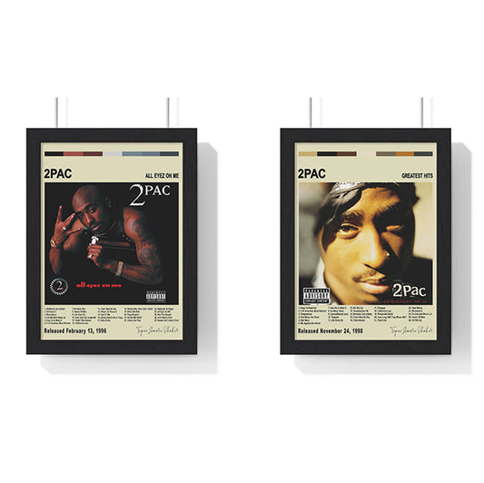 2PAC - Tupac Album Cover Poster