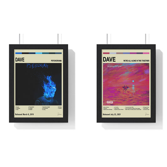 Dave - Album Cover Poster