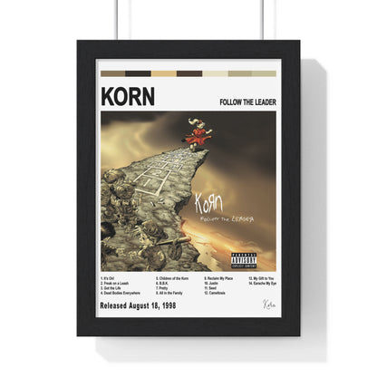 Korn - Follow the Leader Album Cover Poster