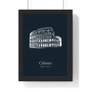 Personalised Colosseum Line Art Print - framed print