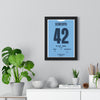 Manchester City FA Cup Final 2026 poster Semenyo 42 Wembley print