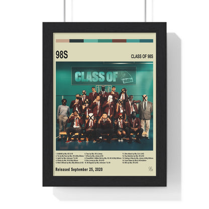 98s - Class of 98s Album Poster