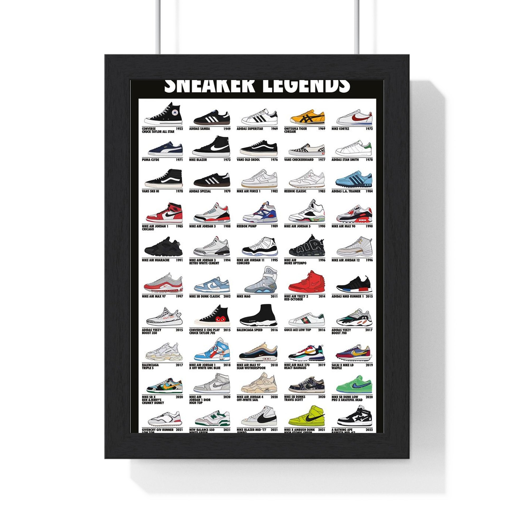 Sneaker Legends Maxi Poster