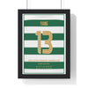 Celtic Yang 13 Scottish Premiership Champions 2026 framed poster