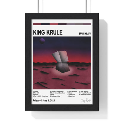 King Krule - Space Heavy Album Cover Poster