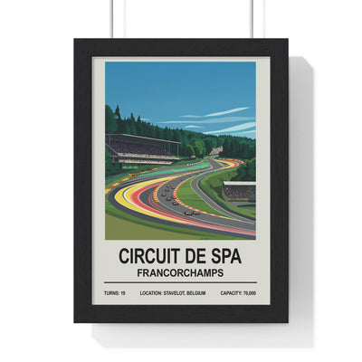 Circuit de Spa-Francorchamps Poster