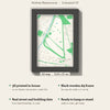 3D Aintree Racecourse Map Framed - What you get: A5 3D map, 14.8 x 21 cm, in a black wooden frame