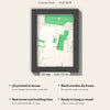 3D Craven Park Map Framed - What you get: A5 3D stadium map, 14.8 x 21 cm, in a black wooden frame