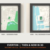 3D Everton Then & Now Stadium Set | Goodison Park + Hill Dickinson Stadium 3D Maps
