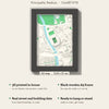 3D Principality Stadium Map Framed - What you get: A5 3D stadium map, 14.8 x 21 cm, in a black wooden frame