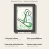 3D Zandvoort Circuit Map Framed - What you get: A5 3D circuit map, 14.8 x 21 cm, in a black wooden frame
