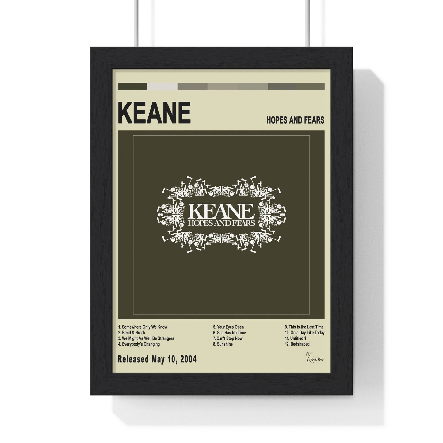 Keane Album Cover Poster