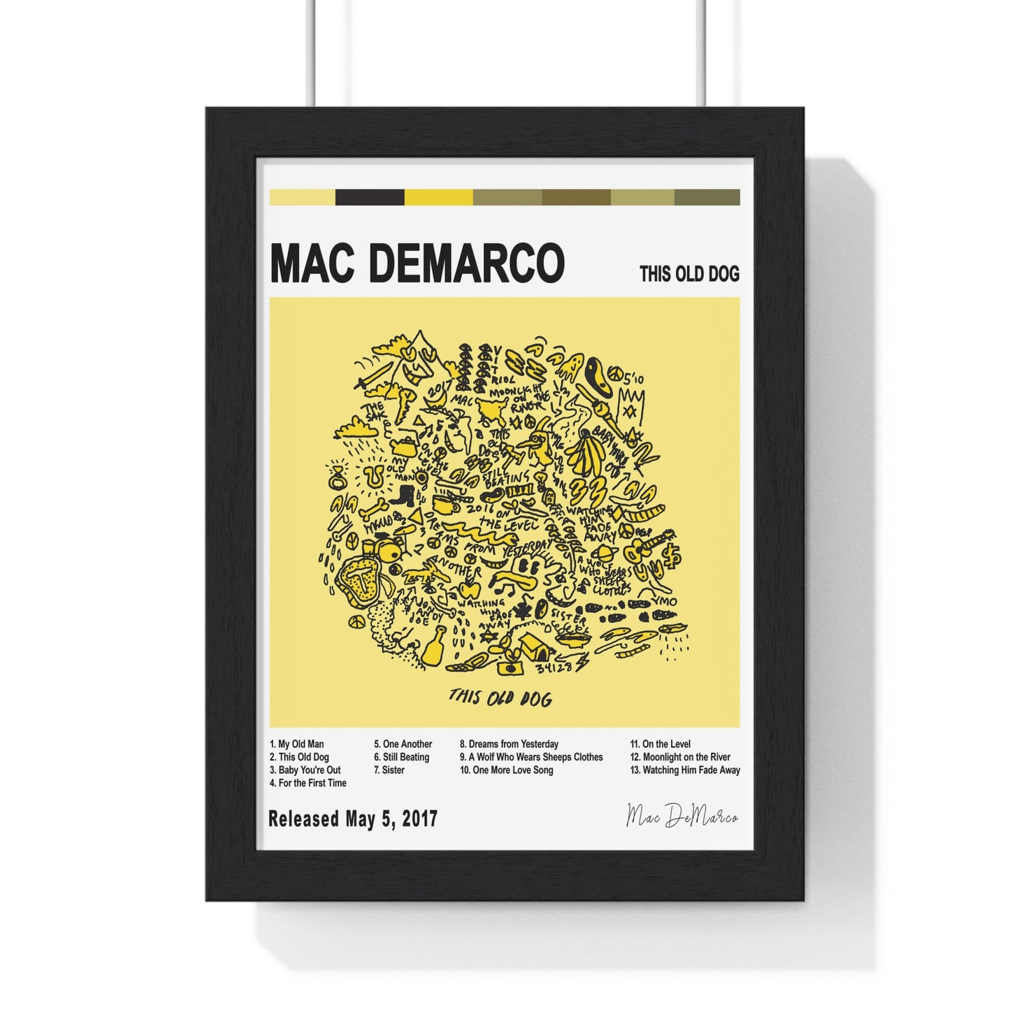 Mac DeMarco - This Old Dog Album Cover Poster