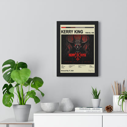 Kerry King - From Hell I Rise Album Cover Poster