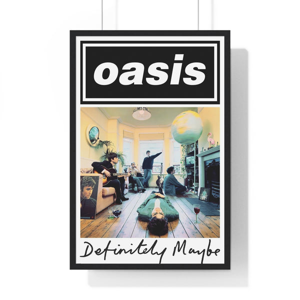 Oasis Definitely Maybe album artwork maxi poster 61x91.5cm