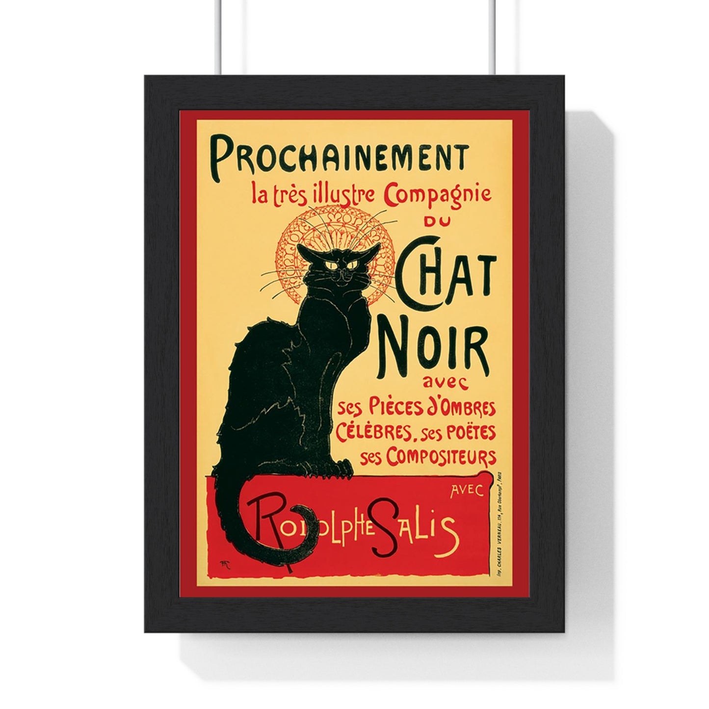 Le Chat Noir Steinlen Maxi Poster