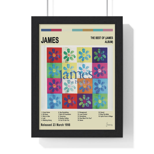 James - The Best of James Album Cover Poster